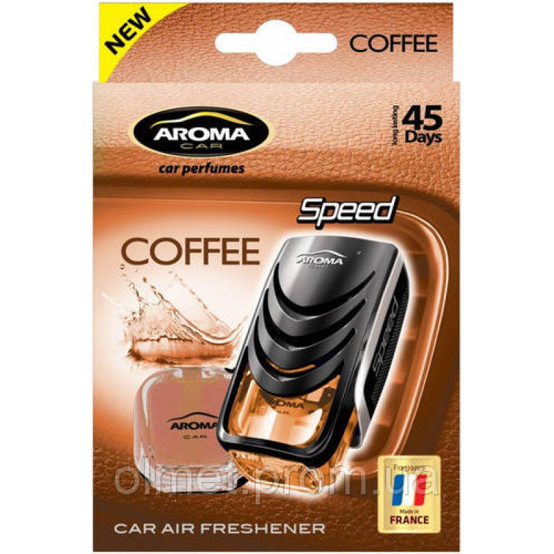 Ароматизатор AROMA CAR Speed Кава рідина (на дефлектор)