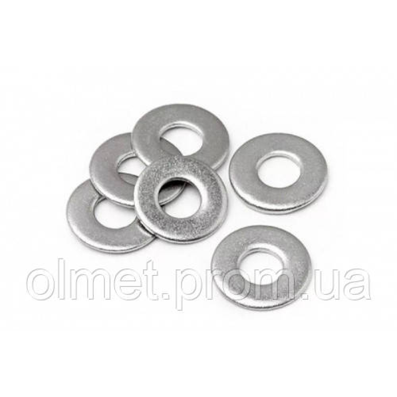 Шайба плоска 8 мм DIN 125 цинк білий (пач 200 шт.) APRO Шайба плоска 8 мм DIN 125 цинк білий (пач 200 шт.) APRO