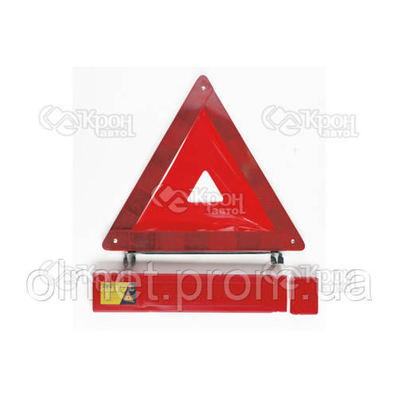 Знак аварійної зупинки (пластикове паковання) (посилений) СІЛА