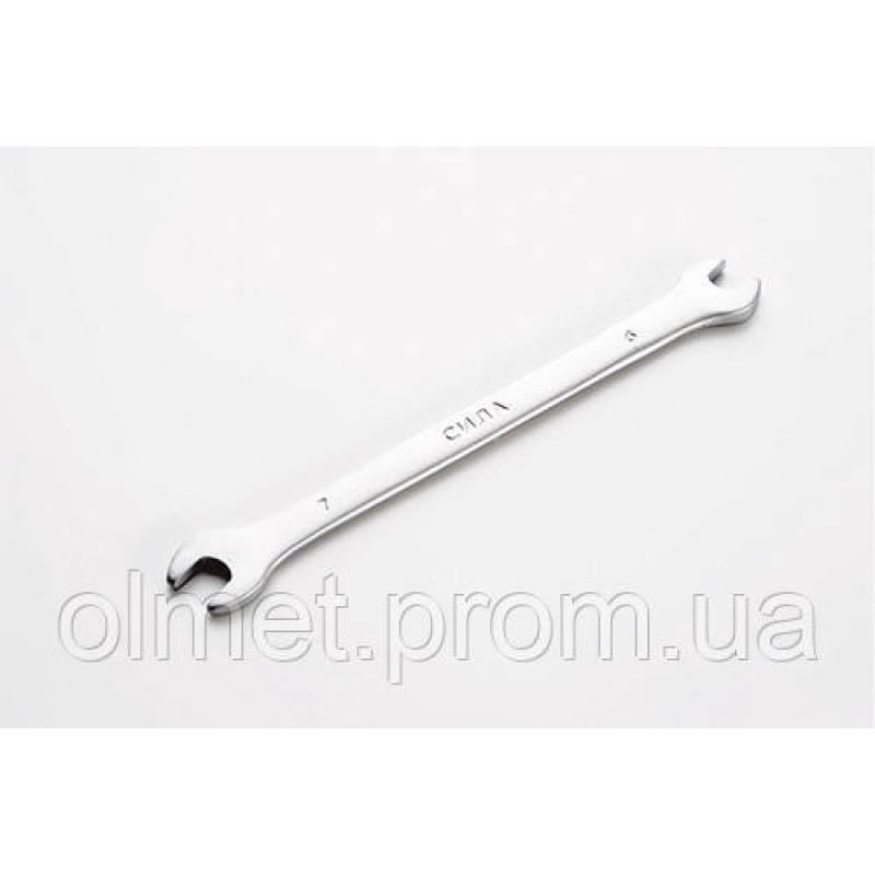 Ключ ріжковий CrV 6x7мм СИЛА Ключ ріжковий CrV 6x7мм СИЛА