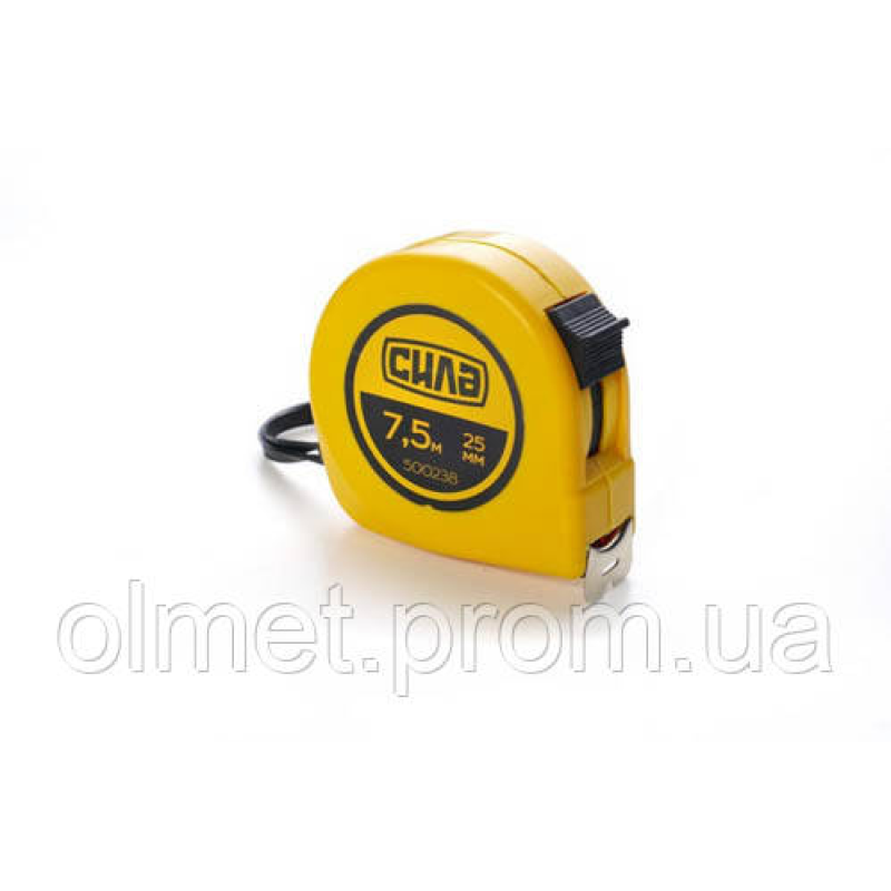 Рулетка Стандарт 7,5 м*25 мм СИЛА