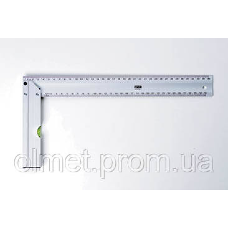 Косинець будівельний 350 мм (алюмінієвий із рівнем) СИЛА Косинець будівельний 350 мм (алюмінієвий із рівнем) СИЛА