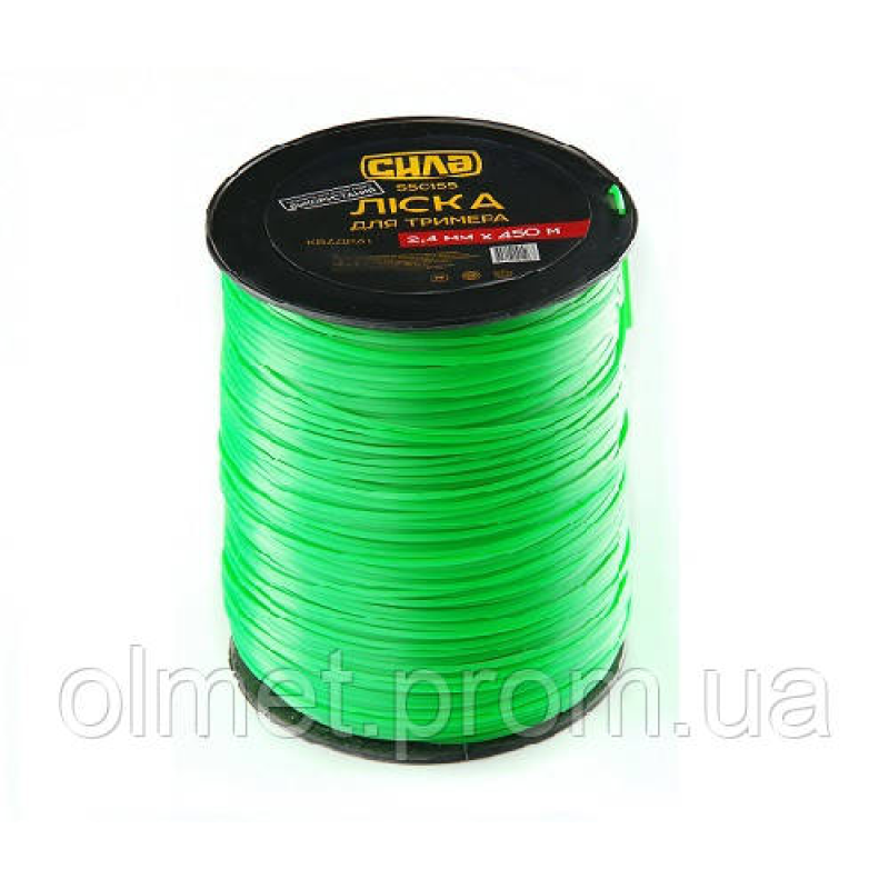 Волосінь для тримера 1,6 мм квадрат 600 м СИЛА