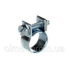 Хомут силовий Mini оцинкований W1 16-18 (пач. 50 шт) APRO