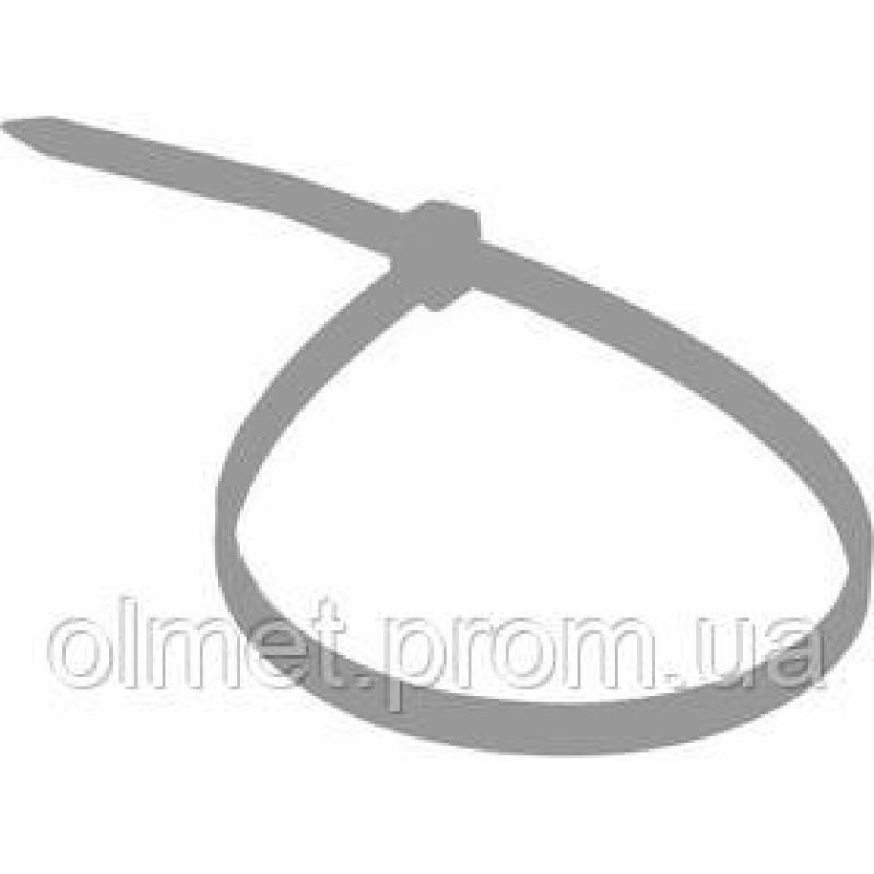 Стяжка кабельна 4x300 сірий (для ковпаків авто) (пач 100 шт.) APRO