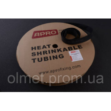 Термоусмоктувана трубка 20 мм чорна 100 м APRO