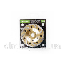 Чаша алмазна шліфувальна 125 мм 22-24% ТС-подібна APRO