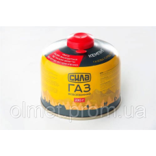 Газ у балоні для Кемпінгу 230 г (Корея) (нарізне з“єднання) СИЛА