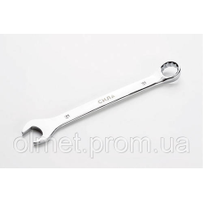 Ключ ріжково-накидний полірований CrV 21 мм CИЛА