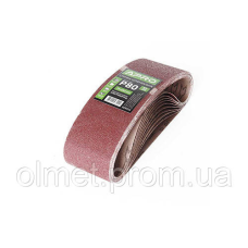 Стрічка шліфувальна нескінченна APRO P80 75×533 мм (10 шт.)