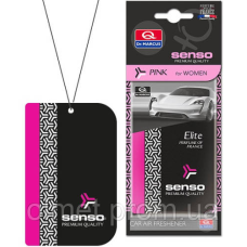 Ароматизатор ELITE рожевий (Pink) (картонна підвіска)