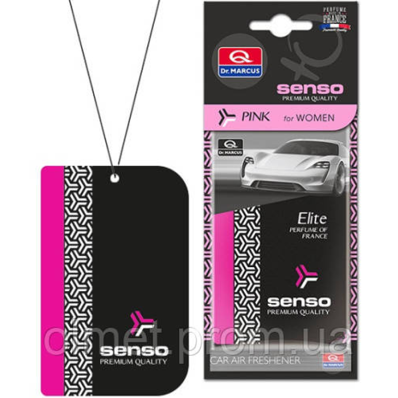 Ароматизатор ELITE рожевий (Pink) (картонна підвіска) Ароматизатор ELITE рожевий (Pink) (картонна підвіска)