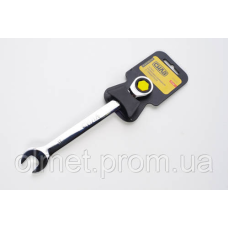 Ключ ріжково-накидний з тріскачкою CrV 17 мм СИЛА