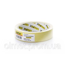 Стрічка клейка малярська MR-7520261P преміум 25 мм*20 м UNIFIX