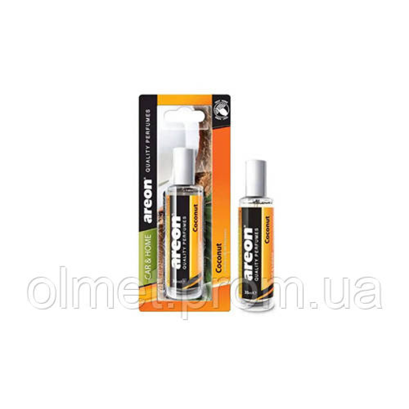 Ароматизатор Areon Perfume Кокос 35 мл (спрей) Ароматизатор Areon Perfume Кокос 35 мл (спрей)