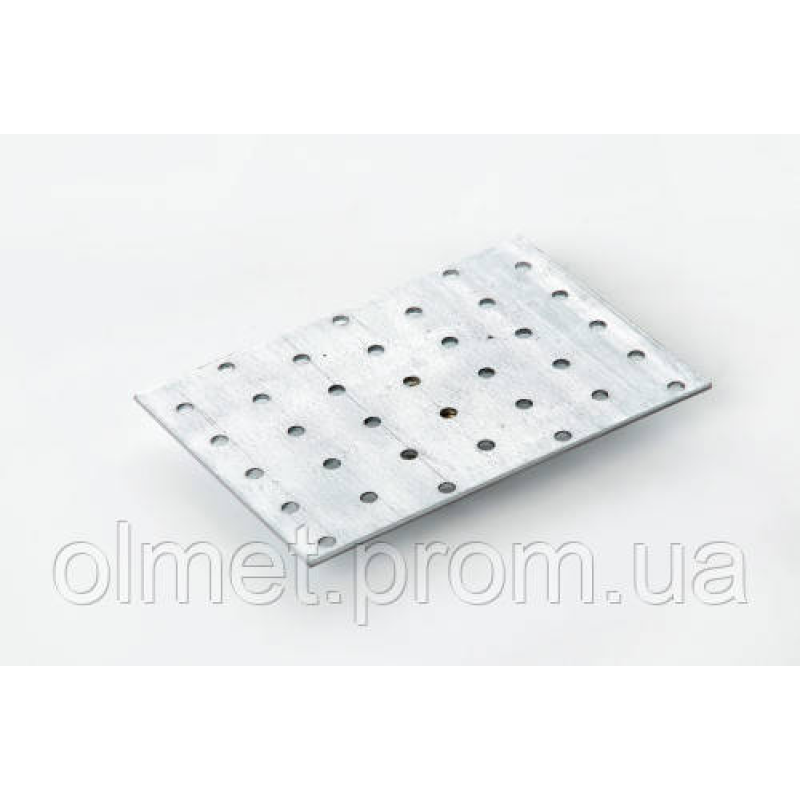 Пластина перфорована 100х200х2.0 мм оц. (пачка, раза 5 шт.) APRO