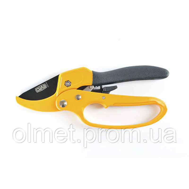 Секатор із храповим механізмом 200 мм СІЛА