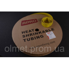 Термоусмоктувана трубка 1 мм жовта 200 м APRO