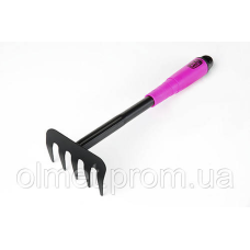 Граблі 5-зубі з пластиковою ручкою СИЛА