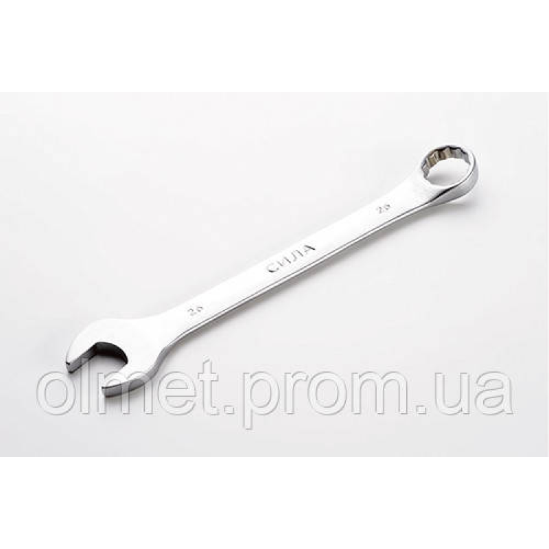 Ключ ріжково-накидний CrV 26 мм СИЛА Ключ ріжково-накидний CrV 26 мм СИЛА