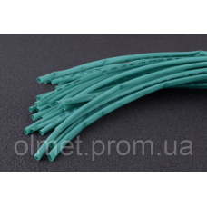 Термоусмоктувана трубка 2 мм зелена (пак. 1мx30шт) APRO