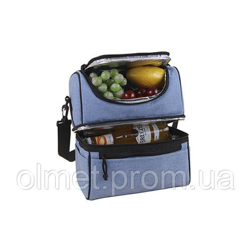 Термосумка 11 л синя (26х16х27см) СИЛА Термосумка 11 л синя (26х16х27см) СИЛА