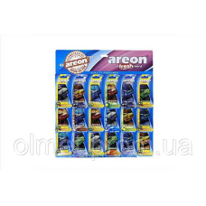 Ароматизатор AREON мікс 8,5 мл (планшет 18 шт.) (підвіска з гелем)