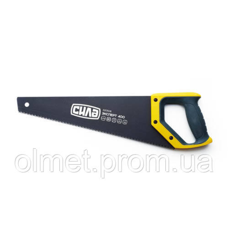 Ножівка для дерева 400 мм тефлон із пластиковою 2-компонентною ручкою СІЛА
