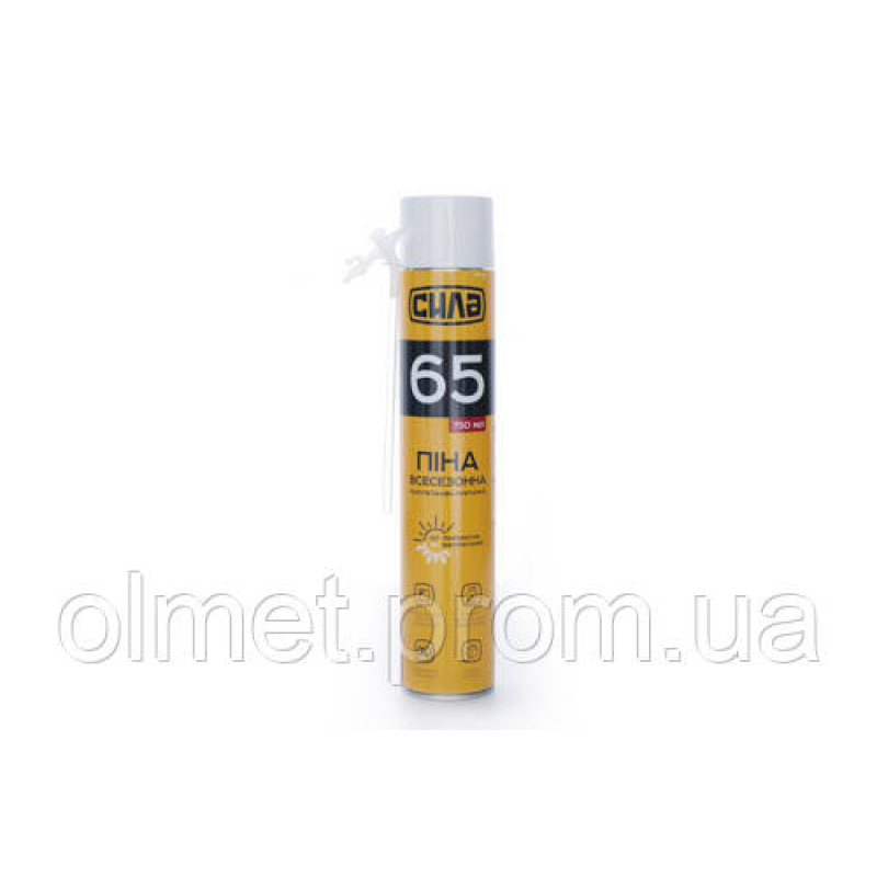 Піна побутова Всесезон 65 л 750 мл (ручна) СИЛА