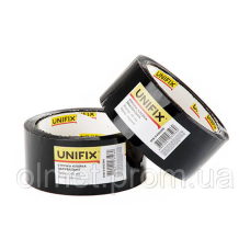 Стрічка клейка пакувальна чорна 45 мм 200 SKB-5400266 UNIFIX