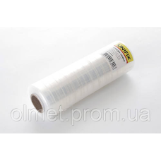 Стретч плівка 250 мм 0,8 кг (20 мкм) прозора, втулка 200 г UNIFIX