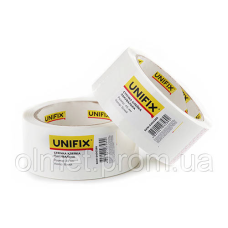 Стрічка клейка упаковкова біла 45 мм 200 SKW-5400266 UNIFIX