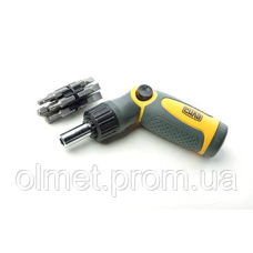 Викрутка реверсійна CrV з комплектом насадок (12 біт) (з ламанням) СІЛА