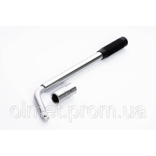 Ключ колісний Г-подібний телескопічний 17x19, 340x500 мм СИЛА