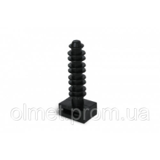 Дюбель 6х30 під стяжку до 10 мм чорний (пач 100шт) APRO