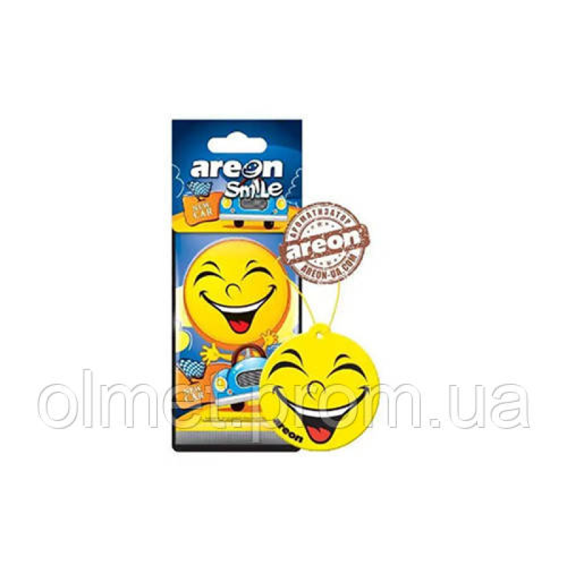 Ароматизатор Areon Smile Нова машина (картонна підвіска)