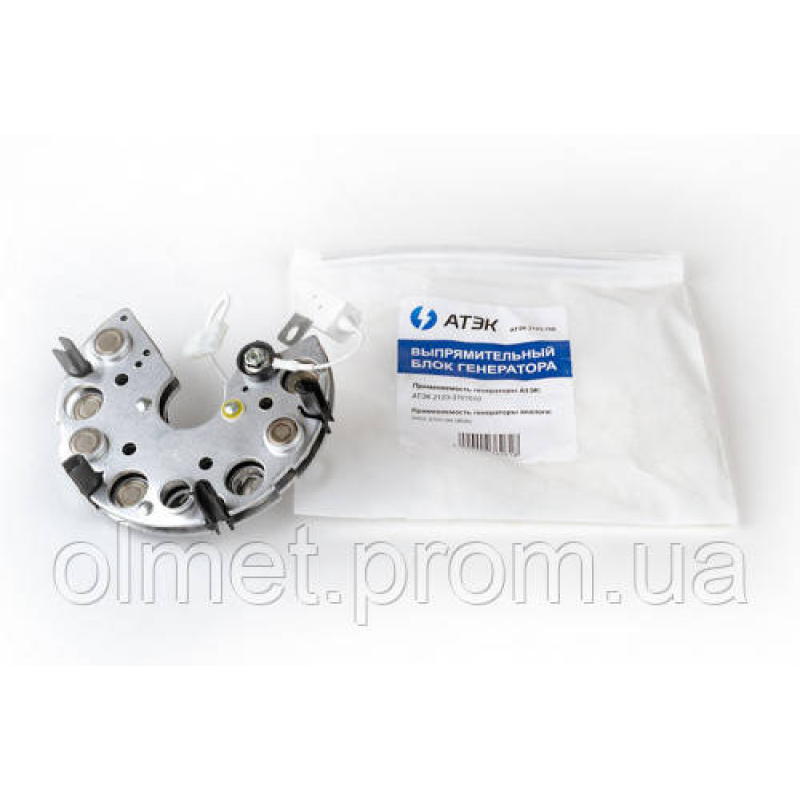 Діодний міст генератора АТЕК 2123-3701010, 9402.3701-04, 80А АТЕК