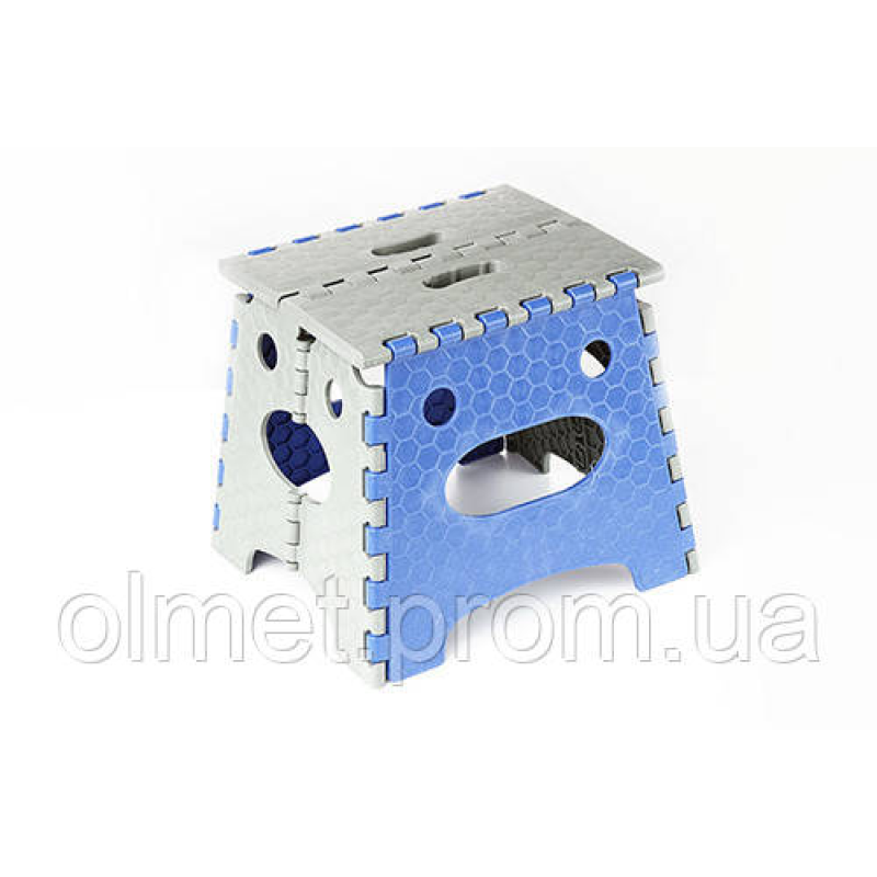 Стілець складаний пластиковий малий 27*22*26 см СИЛА