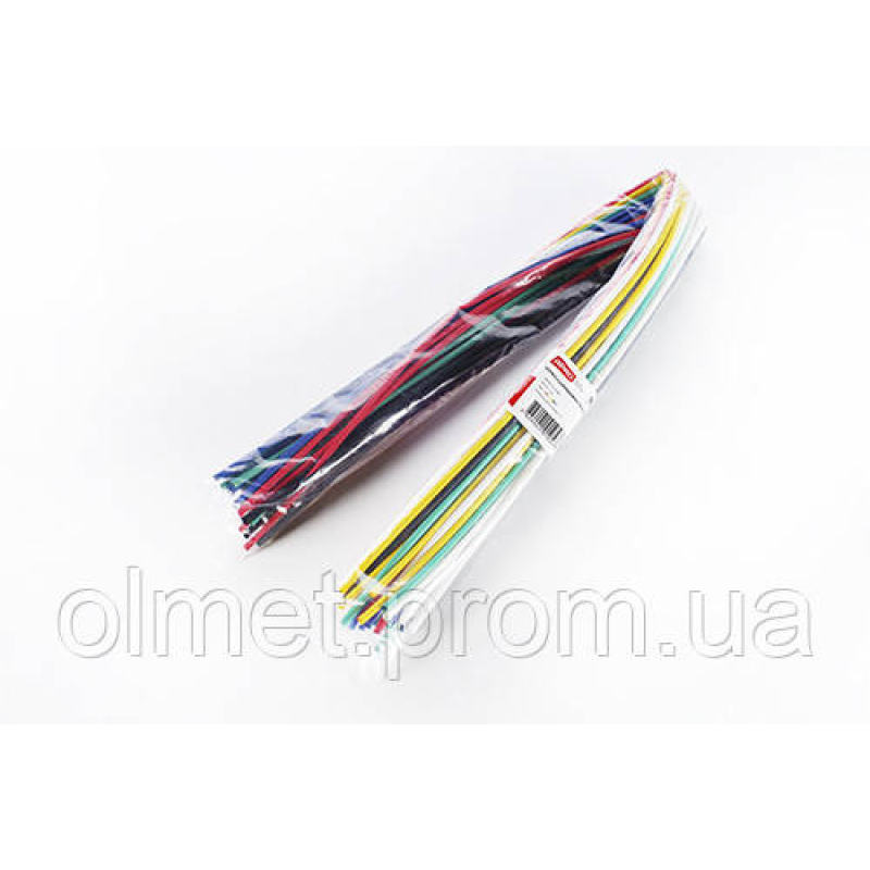 Термоусмоктувана трубка 6 мм набір 6 кольорів (пак. 1м*30шт) APRO