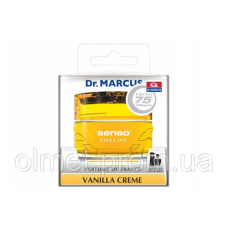 Ароматизатор SENSO DELUXE ванільний крем (Vanilla Creme) банка з гелем (під сидіння)