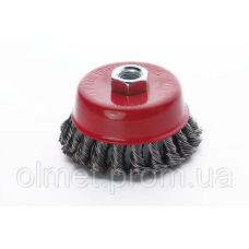 Щітка чаша сталеві витки 125 мм (УШМ) APRO