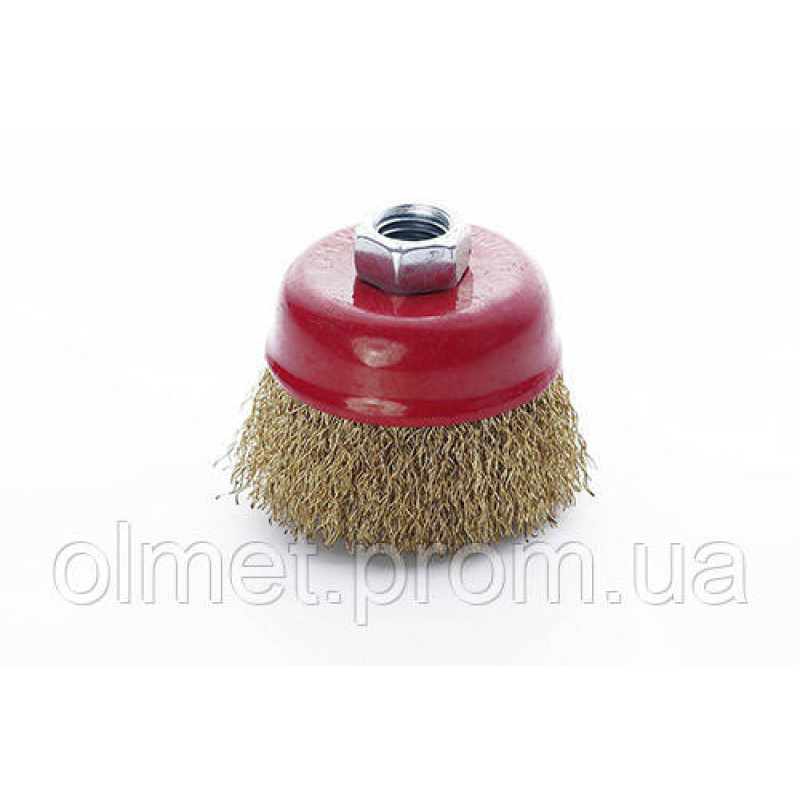 Щітка чаша латуновий дріт 65 мм (УШМ) APRO Щітка чаша латуновий дріт 65 мм (УШМ) APRO