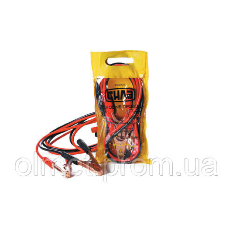 Пускові дроти 150 А, 12 V, Ø 7 мм, 2,5 м (кабель пусковий, прикурювач акумулятора) СІЛА Пускові дроти 150 А, 12 V, Ø 7 мм, 2,5 м (кабель пусковий, прикурювач акумулятора) СІЛА