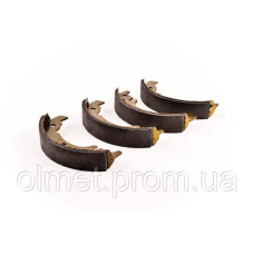 Колодка заднього гальма ЗАЗ 1102, 110216, 1103, 1105“ Таврія (барабанного гальма, 4 шт.) AURORA