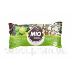Мило туалетне тверде косметичне Лайм Жасмин 90 г ТМ Mio Beauty