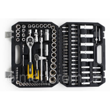 Набор насадок CrV 1/4, 1/2 (108шт) Мастер СИЛА