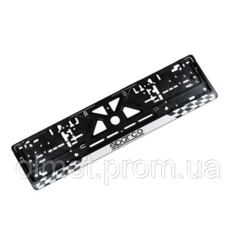 Рамка номера пластик (книжка, з написом Sparco), (комплект — 2 шт.) AURORA Рамка номера пластик (книжка, з написом Sparco), (комплект — 2 шт.) AURORA
