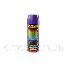 Емаль універсальна акрилова RAL 4005 Синьо-бузковий гл. 400 мл UNIFIX