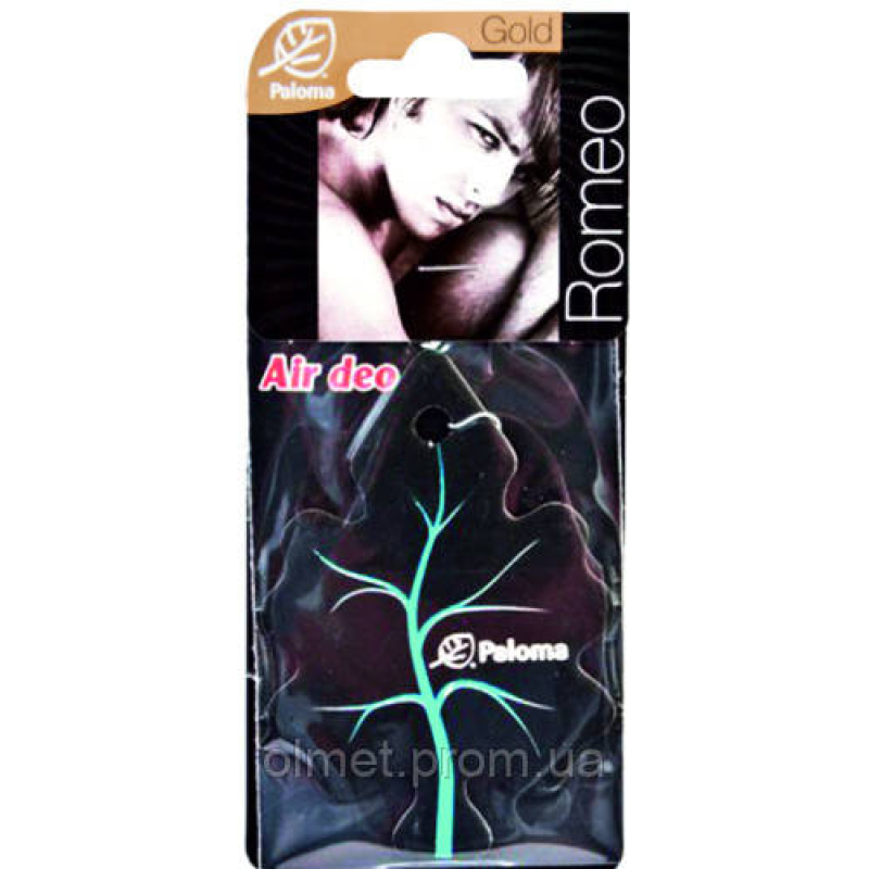 Ароматизатор Paloma Gold ROMEO (підвіска картонна) Ароматизатор Paloma Gold ROMEO (підвіска картонна)