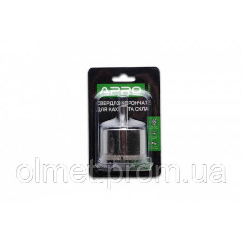 Свердло трубчасте з алмазним напиленням 45 мм APRO Свердло трубчасте з алмазним напиленням 45 мм APRO